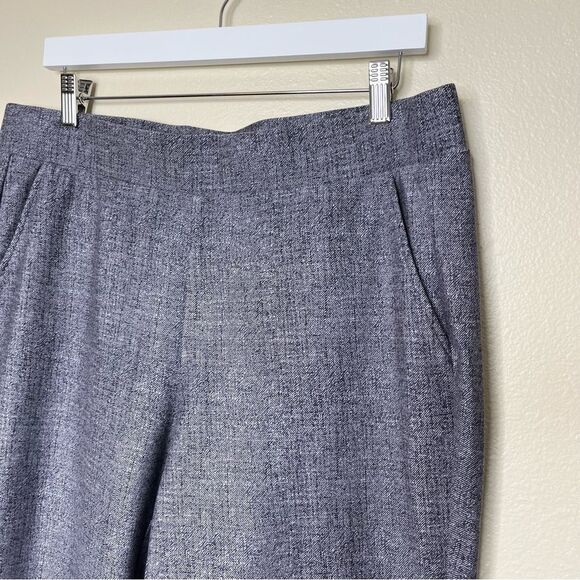 Studio by Torrid Pull On Relaxed Taper High Rise Ponte Gray Blue Pants Women 1X - Picture 4 of 13